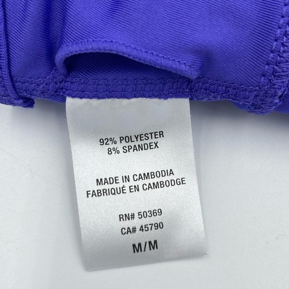 Spalding Purple Sports Bra - Picture 8 of 10